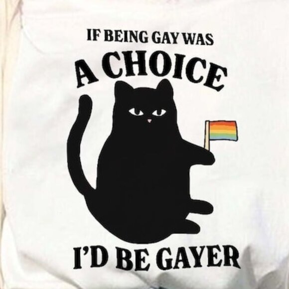 If Being Gay was a Choice LGBQT Shirt, Pride Month Shirt, LGBT Shirt - Picture 3 of 3
